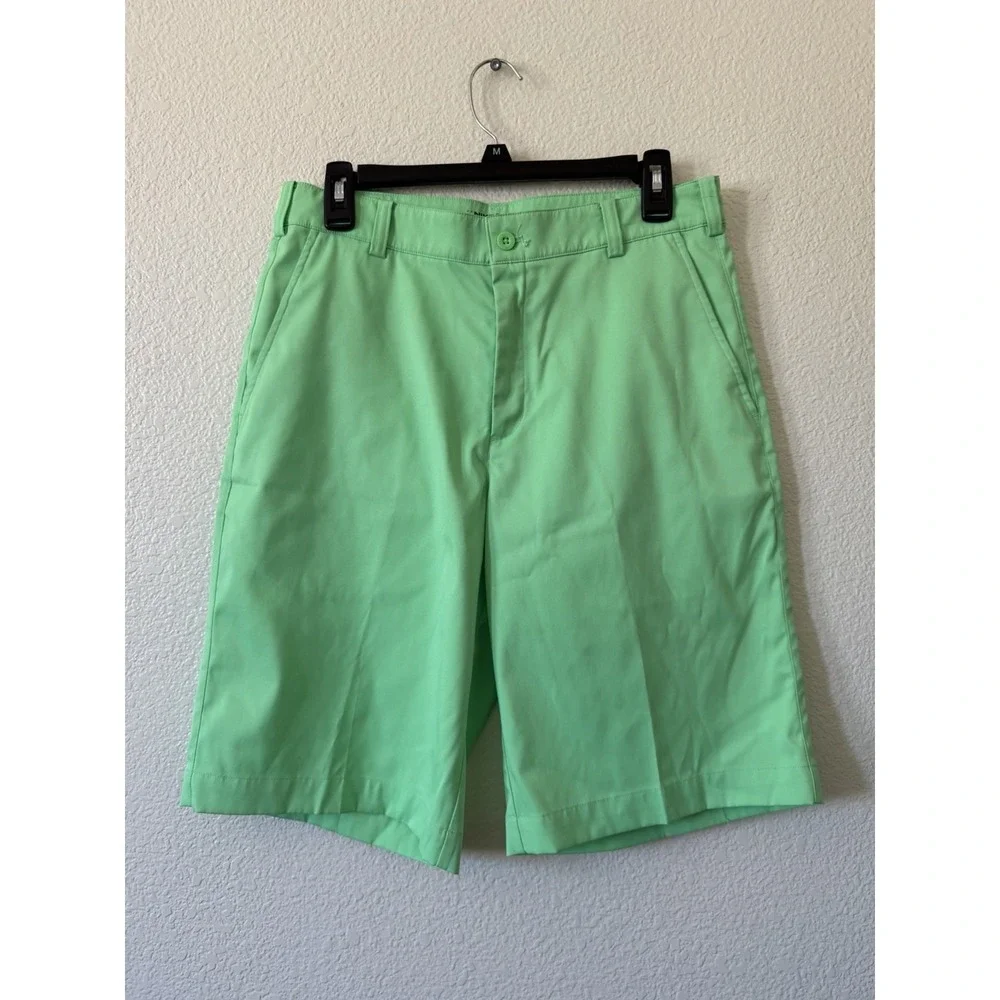 Nike Golf Tour Performance Dri-FIT‎ Men's Green Shorts Size 30 M Flat Front